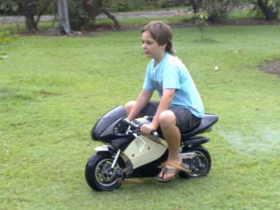 Jesse and (another) contraption.